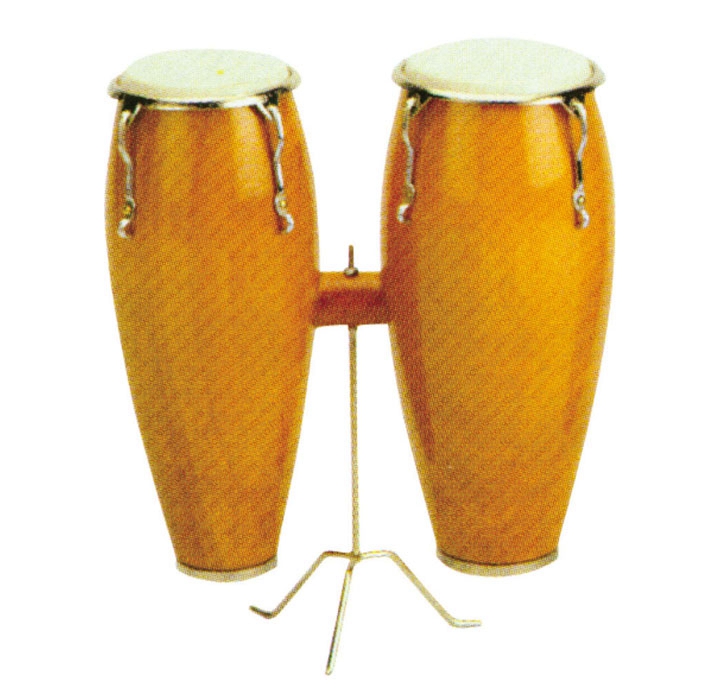 Miniature Double Conga Musical Instrument Replica Gift